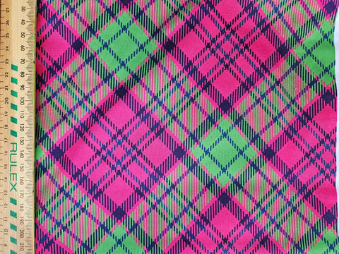 Pink & Green Tartan